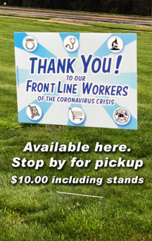 Thank You to our Front Line Workers
