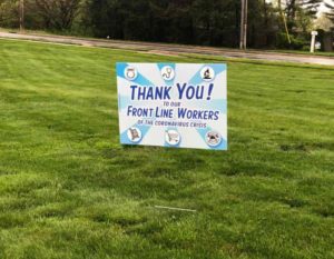 Thank You! To our Front Line Workers